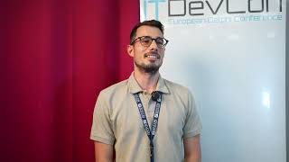 Le Testimonianze Di Itdevcon 2023 - Daniele Spinetti, Dice Fm