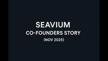 Seavium — Co-Founders Story | AI Batch #1 Application