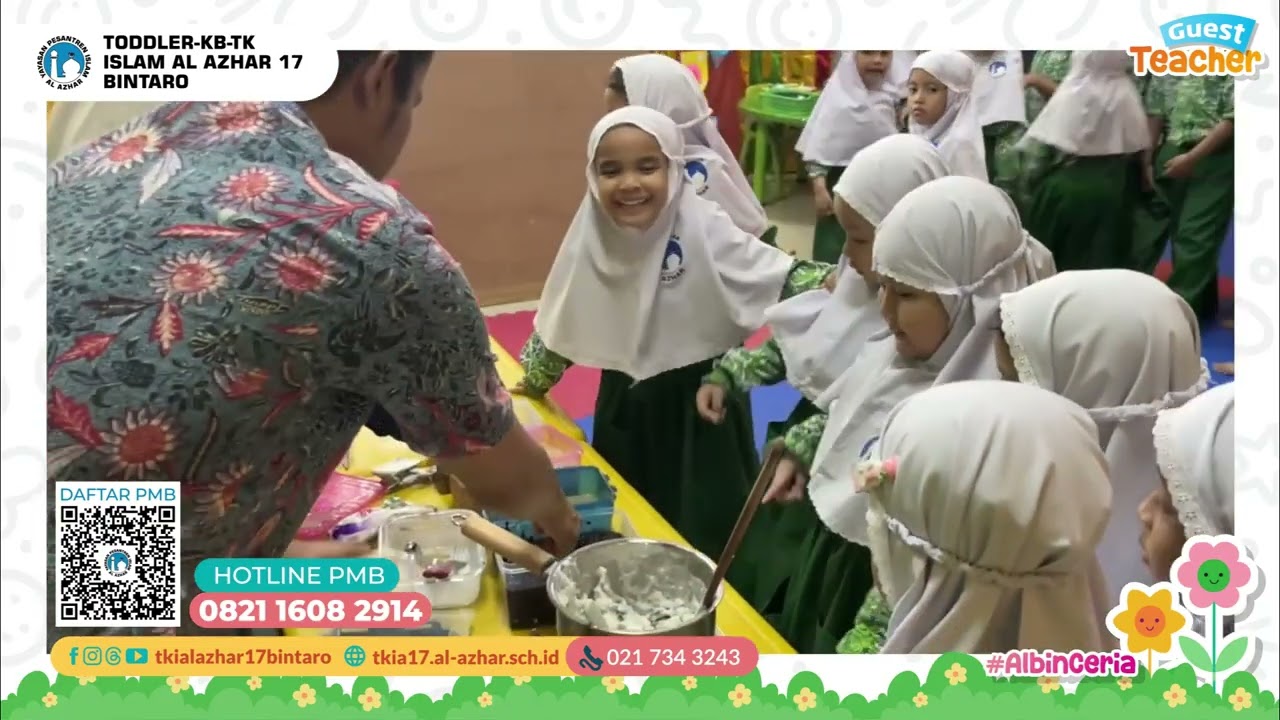 Guest Teacher B3 - Membuat Bubur Kampiun | TK ALBIN