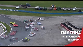 Late restart leads to chaos on Daytona Road Course | NASCAR