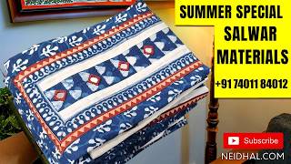 Latest Salwar Dress Material Designs | NEIDHAL.COM | WhatsApp +917401184012 | MAY 25 #3773 screenshot 4