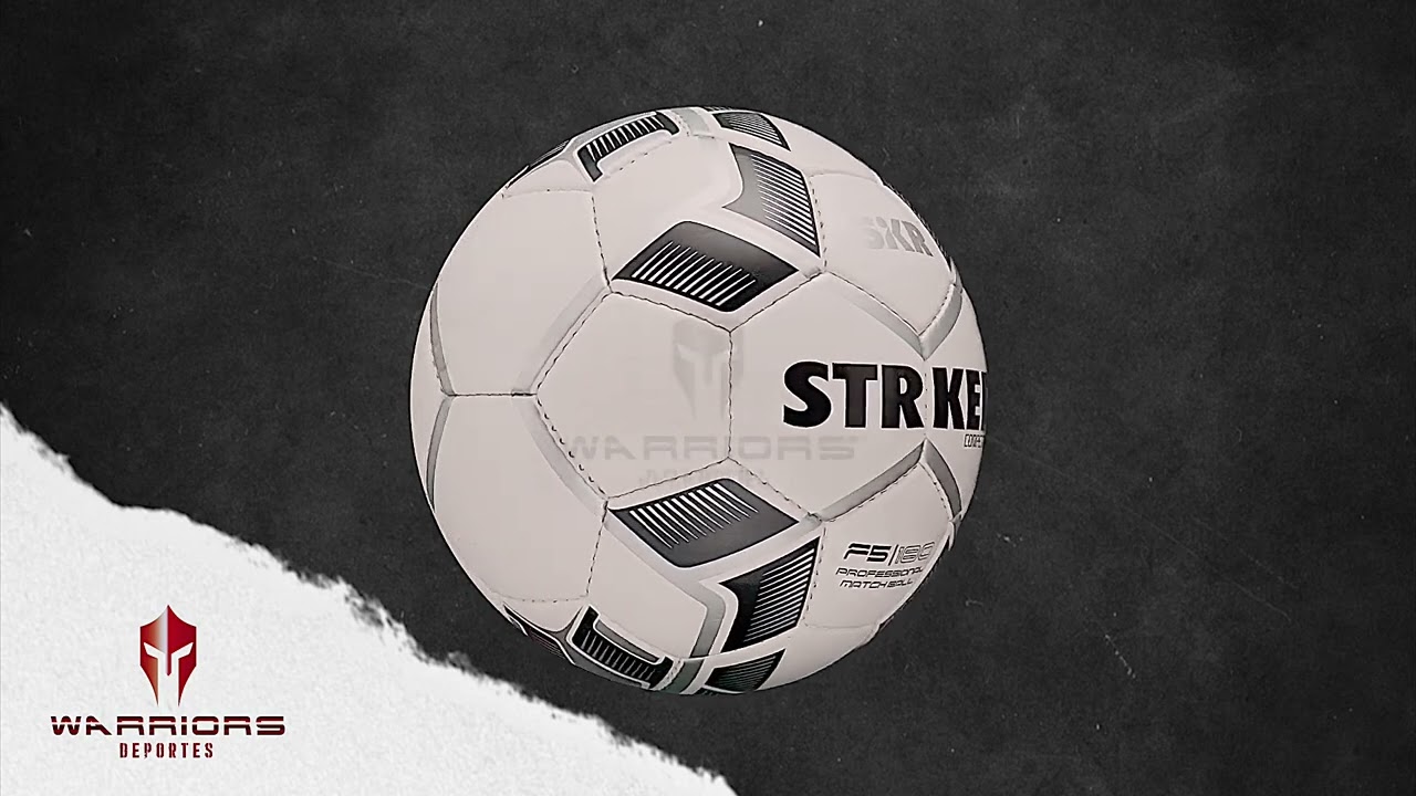 Pelota Futbol Nº5 Striker Competition Negro En Warriors Deportes