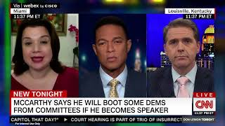 Famous Scott Jennings talks Kevin McCarthy's plan to remove Dems from Committees on CNN's Don Lemon Tonight Profile