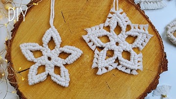 ⭐ DIY ESTRELLA de MACRAME (paso a paso) | DIY Macrame Star step by step Tutorial