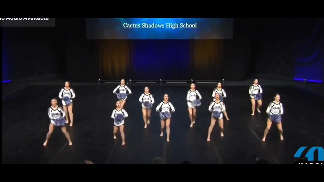 Cactus Shadows HS dance team UDA NDTC Nationals pom YouTube