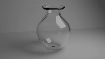 How to make a glass vase in blender 2.80 Cycles