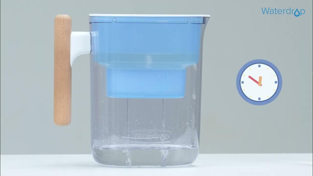 Residual Chlorine Filtration Effect Test of Waterdrop Water Filter Pitcher waterdrop YouTube