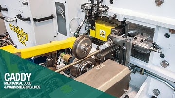 High productivity and precision with FICEP mechanical bars shear | CADDY 52