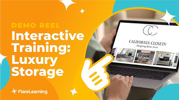 California Closets 101 Interactive Training Courses – Custom eLearning Development Project