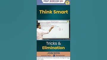 Prelims Hack: Common Sense #prelims2026 #upsc #hack #tricks #upsc #youtubeshorts