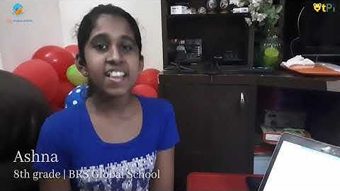 Ashna develops an app "Talk to me" I Learn coding & robotics with QtPi robotics
