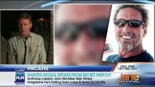 Wanted mogul speaks from secret hideout