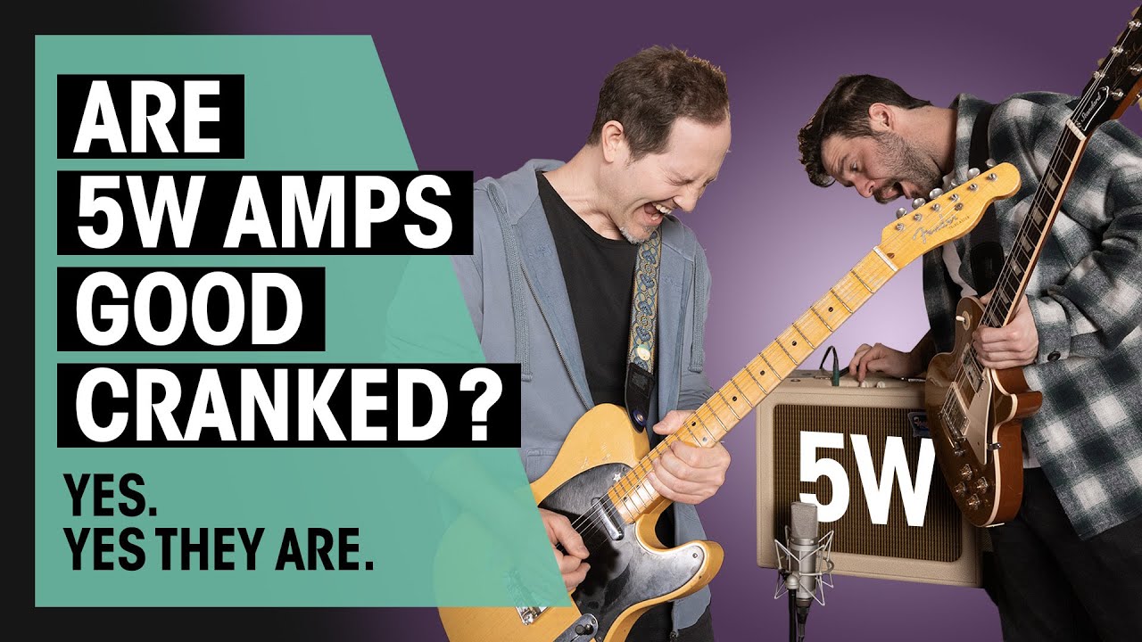 5W Amps Cranked - Glorious Tone! | Fender, VOX, Supro, And More