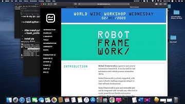 robotfw setup openBrowser MAC