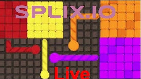 First Time Playing Splix.io