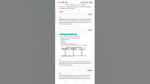 week 5 solution of assignment of traffic engineering || nptel assignment solution