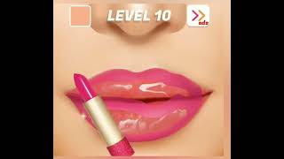 Lip art game for girls 💄💄💄💄💄, lipstick game #lipstick #lipart3d #girlsgame2game screenshot 3