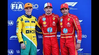 F1 2024 Monaco GP Charles Leclerc podium