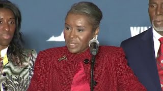 Republican Winsome Earle-Sears addresses supporters after projected loss in Virginia | NBC4
