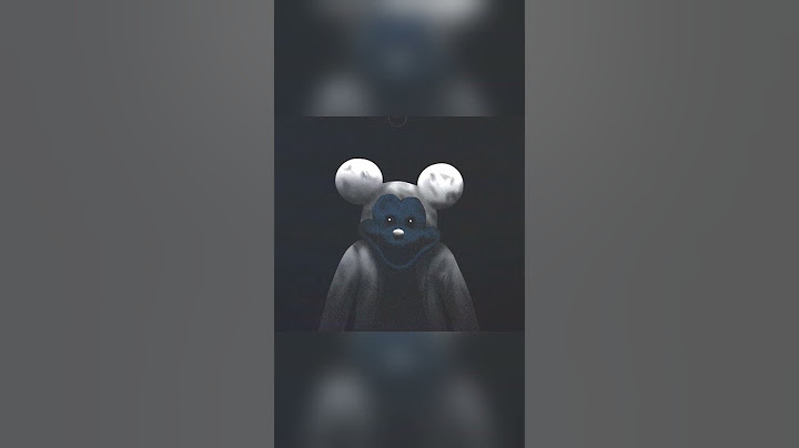 Creepy Mickey Costume Comes to Life
