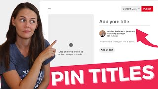 How to Write Pin Titles on Pinterest That Make People Want to Click: + Pin Title Template to Swipe!