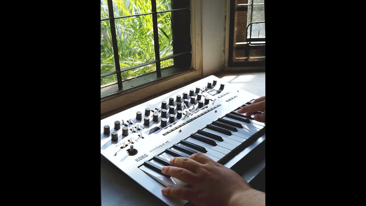 Tieduprightnow - Parcels (synth bass cover)