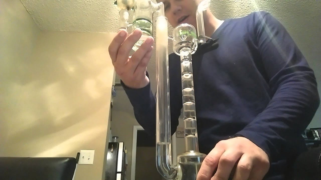 Upline by Grav Labs with a honeycomb ash catcher.