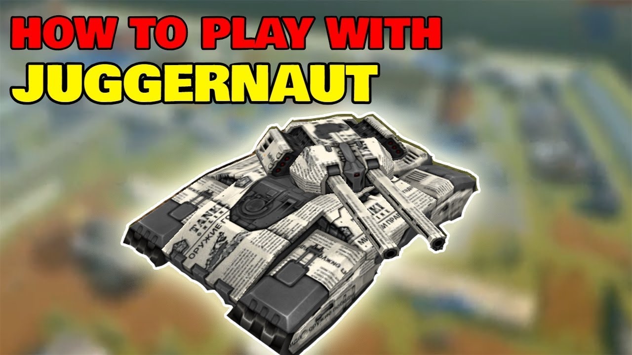 Tanki Online - How to play with JUGGERNAUT !! | танки онлайн