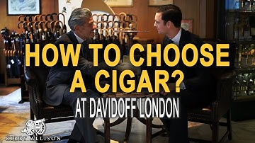 How To Choose A Cigar At Davidoff London | Kirby Allison