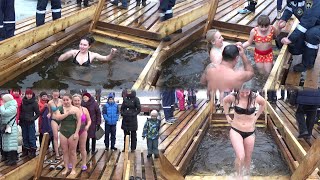 Крещенские купания 2020 в Ижевске 2 часть