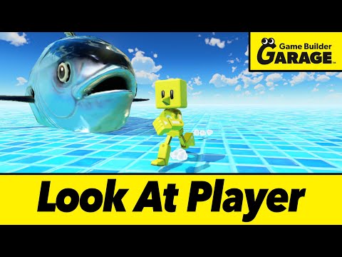 How to Make Objects Face The Player in Game Builder Garage (Tutorial)