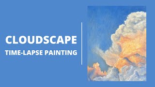 Cloudscape | Oil Painting Time-lapse
