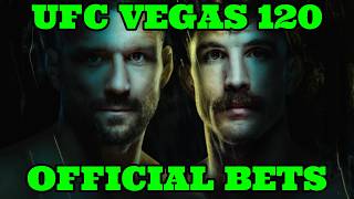 UFC Vegas 120 Gamrot vs Salkilld Official Bets!!!