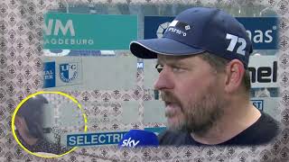 Mr Mime Reaction Steffen Baumgart Interview Nach Dem Spiel  Magdeburg 2 vs 2 Hamburger SV 14/04/2024