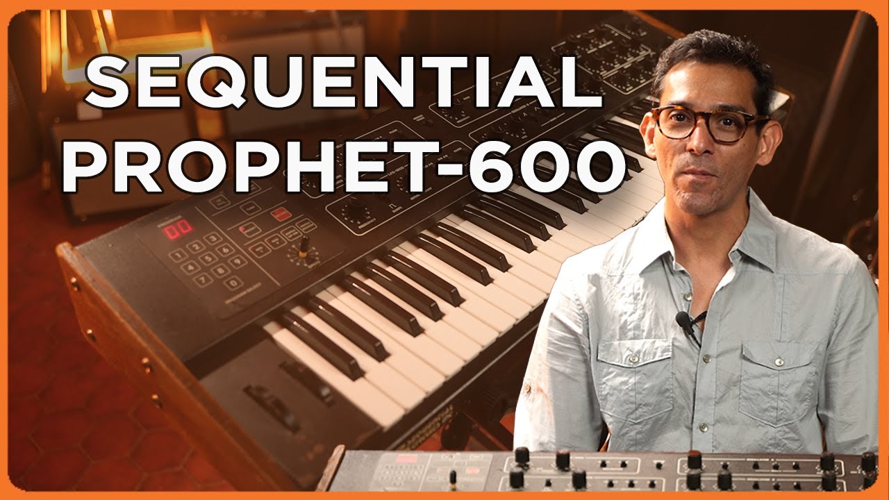 Первый синтезатор с поддержкой MIDI | Обзор и демонстрация Sequential Prophet-600