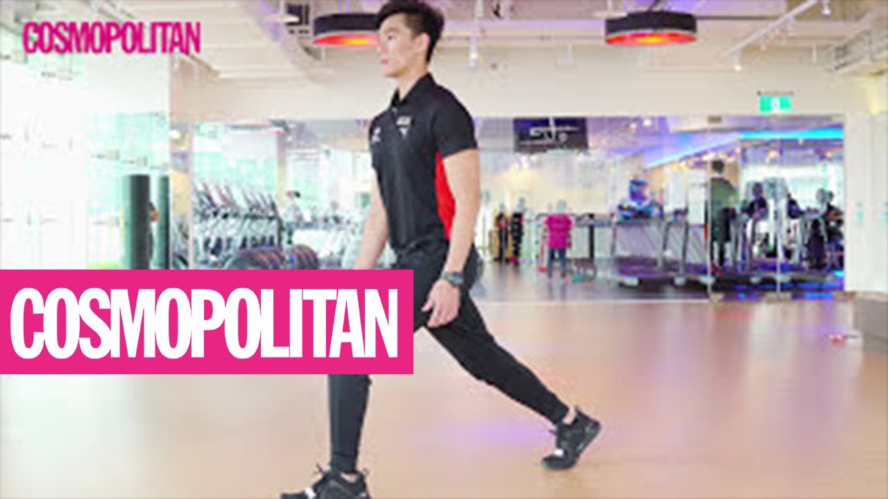 True Yoga Fitness教練示範30秒練出蜜大腿 健康跟著走