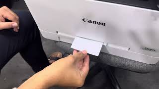 Canon Cheque Print setting and printing All MF Models