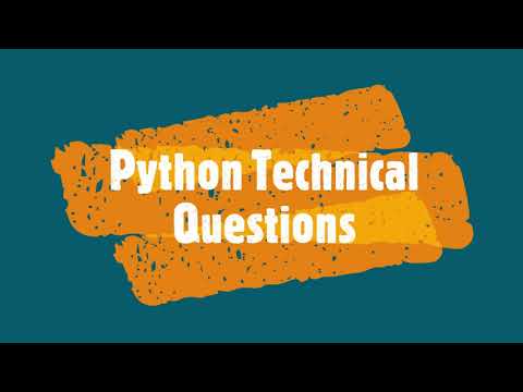 Python Technical Question | Coding Questions | Interview Questions | Python Programming | In Tamil.