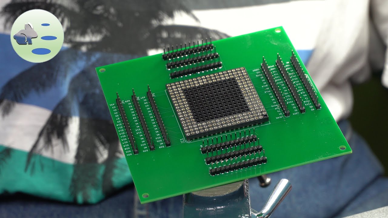 How to solder a 192 pin through hole socket and pin connectors