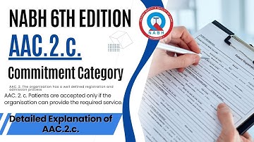 NABH 6th edition/AAC.2.c. Patients are accepted only if the organization provide required service.