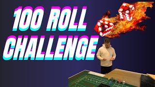 100 Roll Challenge: Can I hit the 4 and 10 more than the 7?