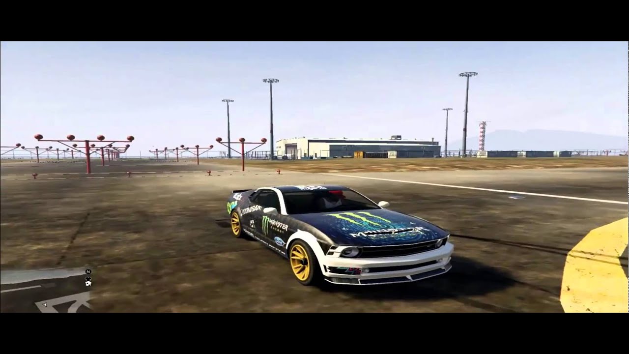 ► GTA V PC FORD MUSTANG MONSTER HOONIGAN free gfx maker