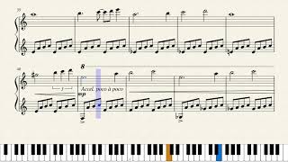 Celeste OST : Little Goth Piano Sheet