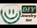 DIY Necklace, Earring, Bracelet Set Inspired by Pinterest - Jewelry Set Tutorial- PandaHall Selected