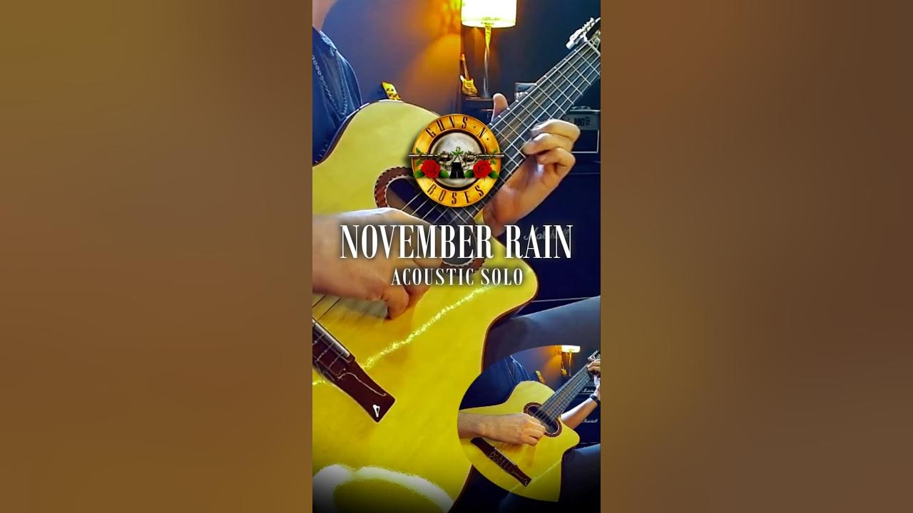 November Rain - Acoustic 1st Solo - Guns N' Roses #guitar #gunsnroses ...