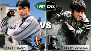 仮面ライダーBLACK 新旧比較 【1987放送の仮面ライダーBLACKと2022年配信の仮面ライダーBLACK SUN】