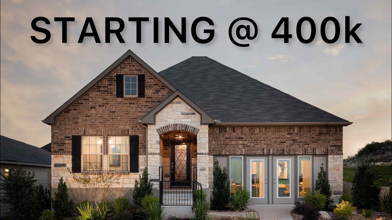 NEW CONSTRUCTION HOMES FOR SALE IN SAN ANTONIO, TX ASHTON WOODS VISTA RIDGE YouTube