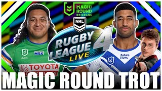 The Bulldogs Trot All Over the Canberra Raiders at Magic Round on RLL4 (NRL Round 11)