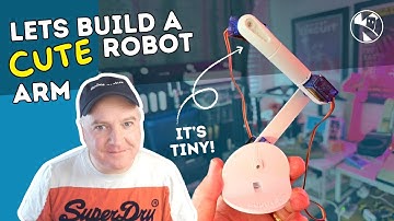 How to build a CUTE robot arm: A Fun DIY Project from Scratch!