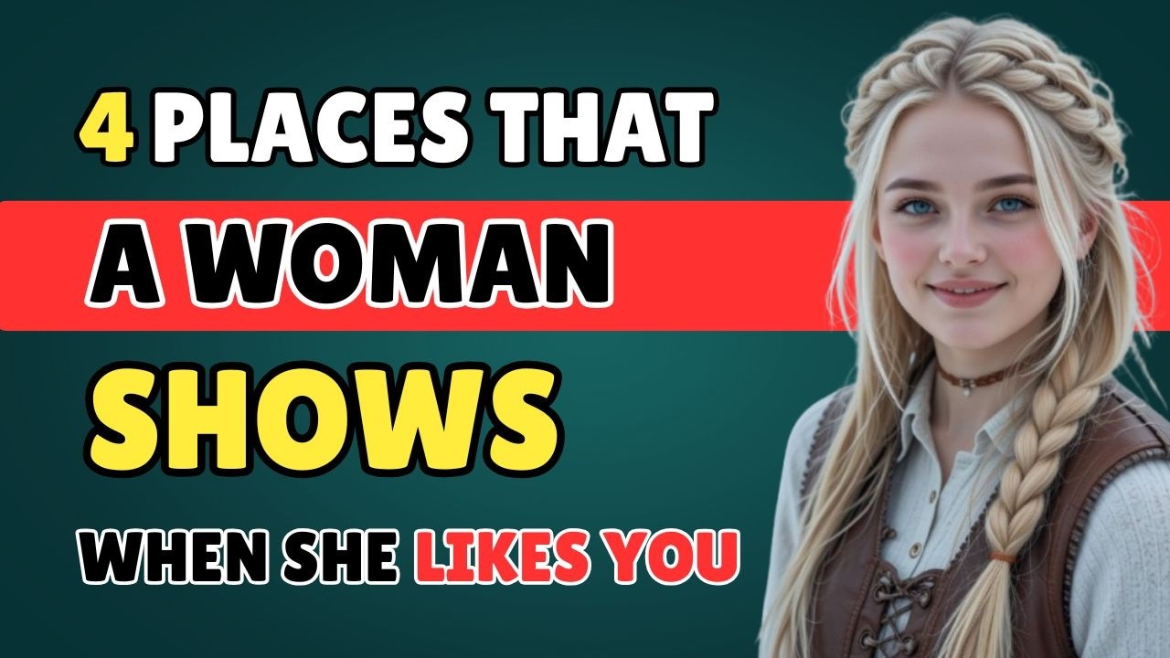 4 BODY PARTS SHE SHOWS IF SHE LIKES YOU